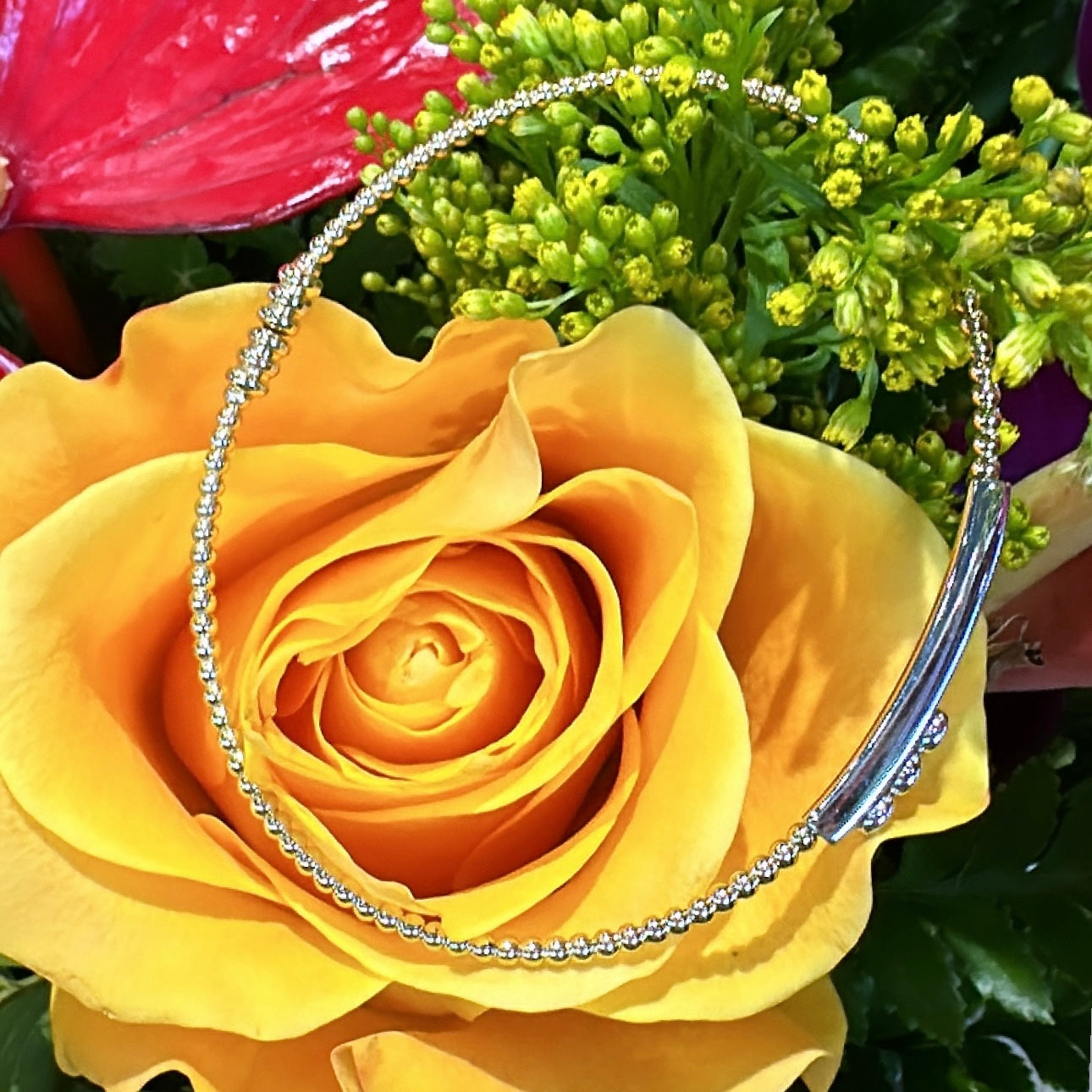Apparel & Accessories > Jewelry > Bracelets Simon G Diamond 18K Yellow Gold Bangle Bracelet LB2443-Y Pierce Custom Jewelers