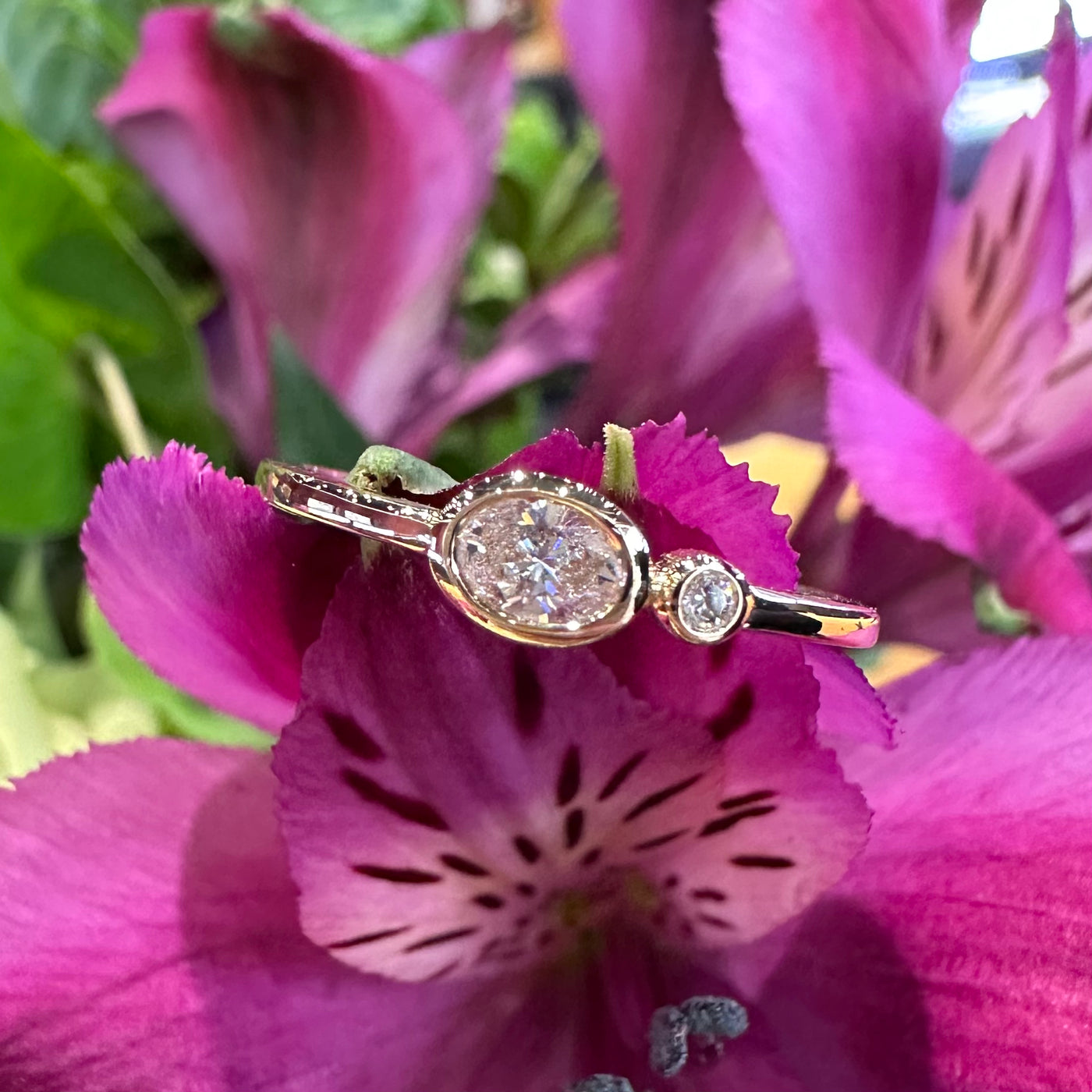 Apparel & Accessories > Jewelry > Rings Diamond Duo 14K Yellow Gold Ring KAS D4905YG Pierce Custom Jewelers