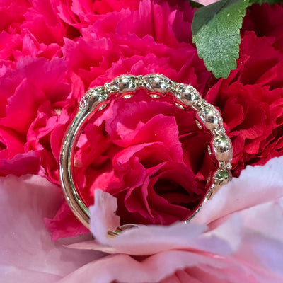Apparel & Accessories > Jewelry > Rings A. JAFFE Halfway Diamond 14k Yellow Gold Lotus Band Ring 2.31 Total Carats WRRDF3218LH / 231 Pierce Custom Jewelers