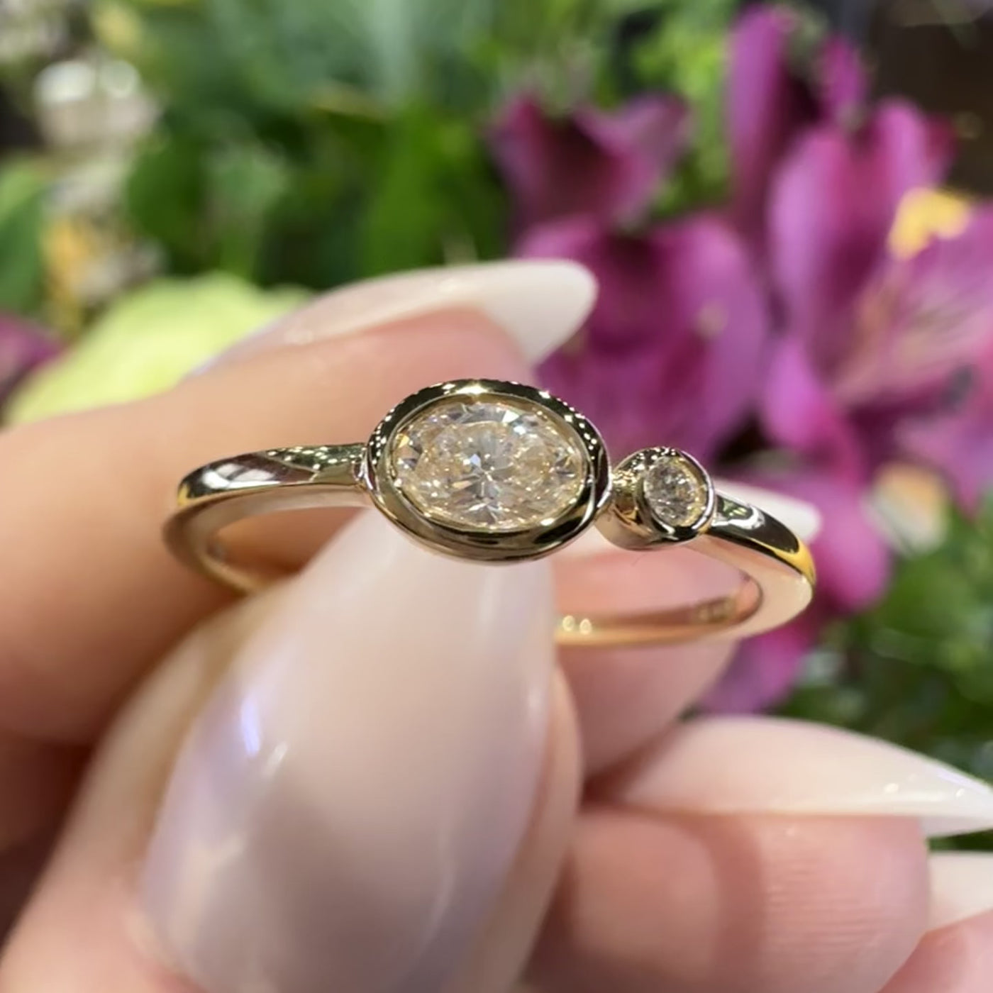 Apparel & Accessories > Jewelry > Rings Diamond Duo 14K Yellow Gold Ring KAS D4905YG Pierce Custom Jewelers