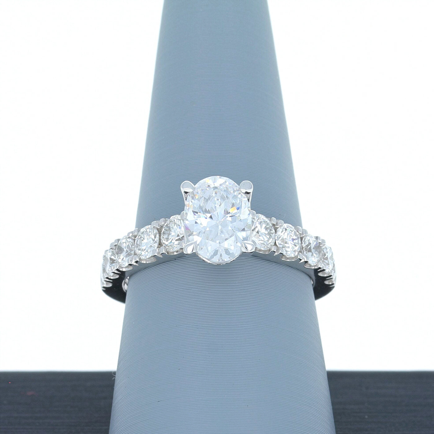 A.Jaffe Square Emerald Cut Diamond Engagement Ring 18K Rose Gold .92Ct  I/VS1 GIA