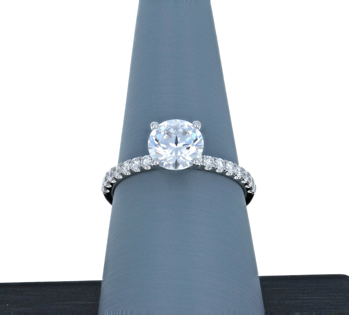 Simon G Engagement Ring Semi Mount in 18K White Gold LR1083