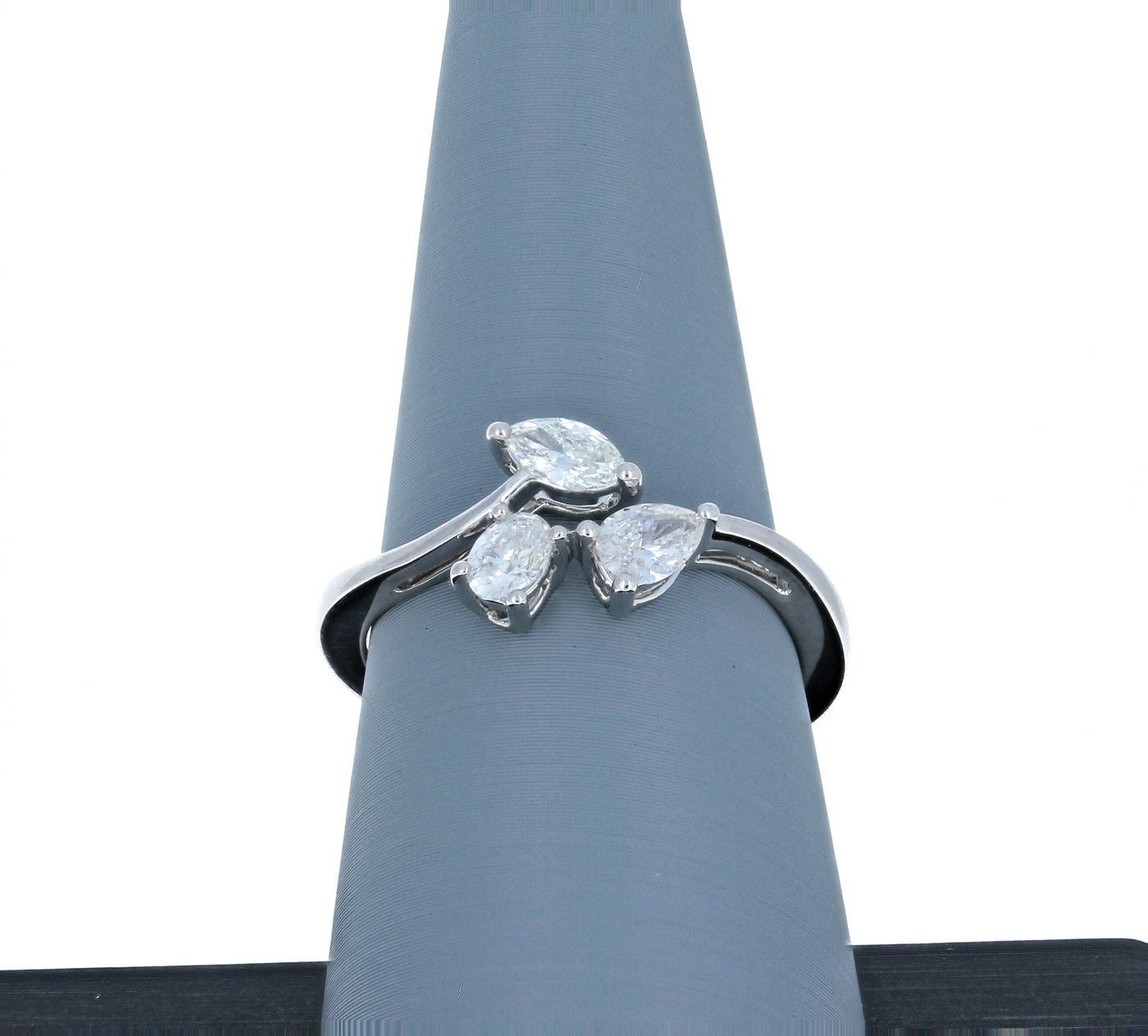 Apparel & Accessories > Jewelry > Rings Simon G Diamond Ring in 18Kt White Gold LR2572 Pierce Custom Jewelers