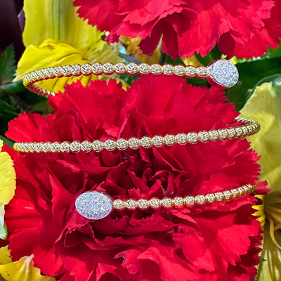 Apparel & Accessories > Jewelry > Bracelets Simon G Diamond Spring Bangle Bracelet in 18K White Gold LB2165-Y Pierce Custom Jewelers