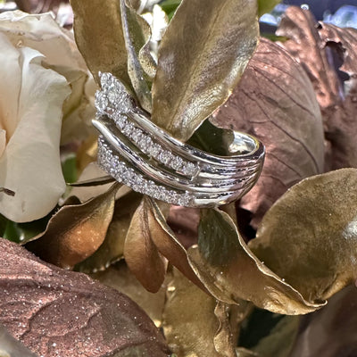 Apparel & Accessories > Jewelry > Rings Simon G 18K White Gold and Diamond Fashion Ring LR2541 Pierce Custom Jewelers