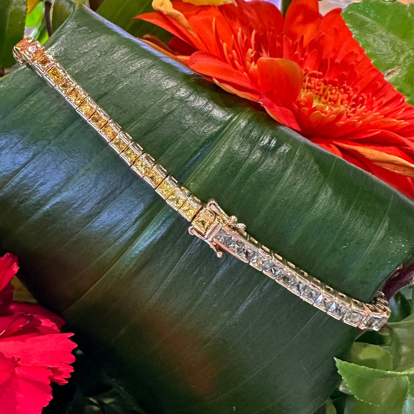 925 dl top cz bracelet